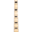 Fender Custom Shop '68 Jazz Bass Guitar, Journeyman Relic Aged Black with Handwound Vintage J Bass Pickups
