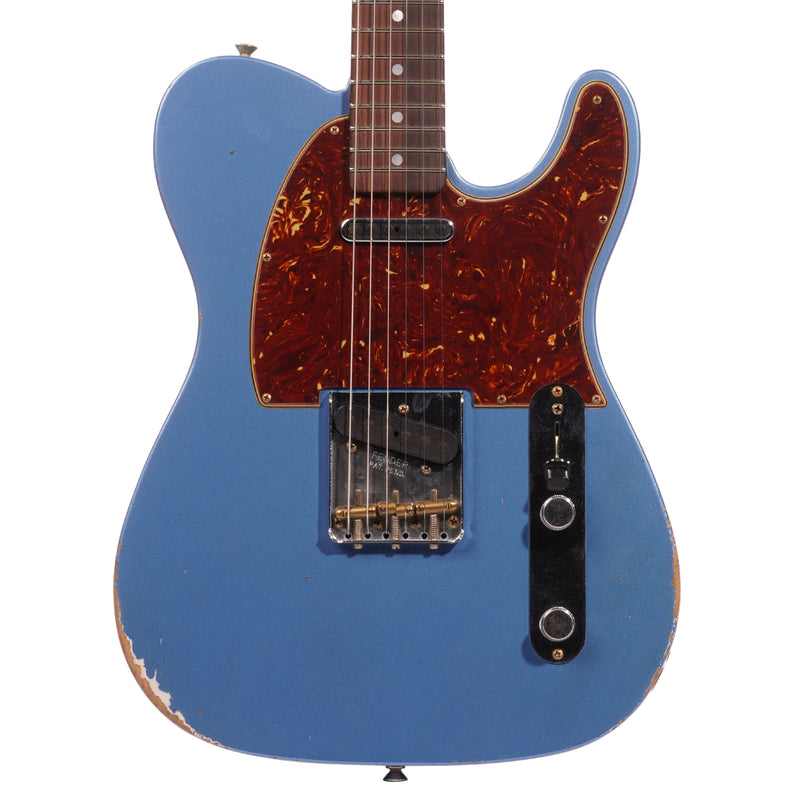 Fender Custom Shop Limited Edition '64 Telecaster Relic Electric Guitar, Aged Lake Placid Blue