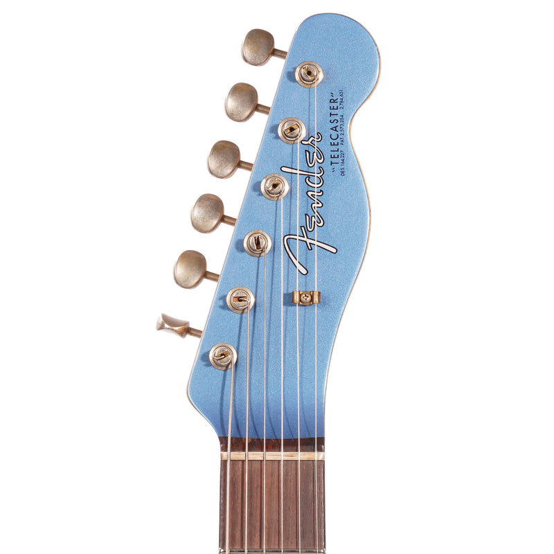 Fender Custom Shop Limited Edition '64 Telecaster Relic Electric Guitar, Aged Lake Placid Blue