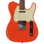 Fender Custom Shop '63 Telecaster Relic Electric Guitar, Aged Fiesta Red