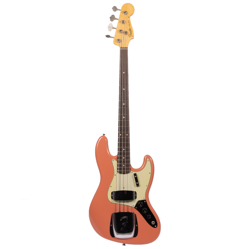 Fender Custom Shop Limited Edition '64 Jazz Bass Journeyman Relic, Super Faded Aged Tahitian Coral