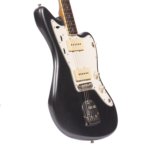 Fender Custom Shop 1966 Jazzmaster Deluxe Closet Classic Guitar Aged Charcoal Frost Metallic