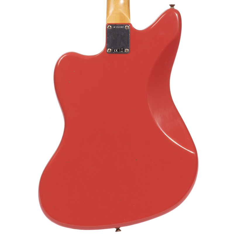 Fender Custom Shop '62 Jazzmaster Electric Guitar, Journeyman Relic, Fiesta Red