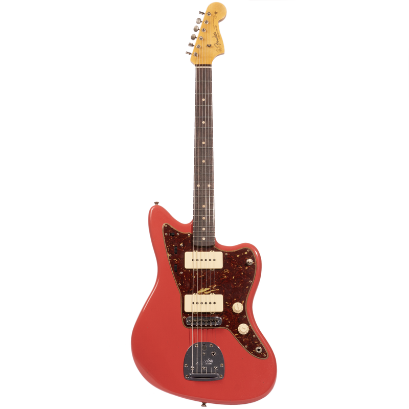 Fender Custom Shop '62 Jazzmaster Electric Guitar, Journeyman Relic, Fiesta Red