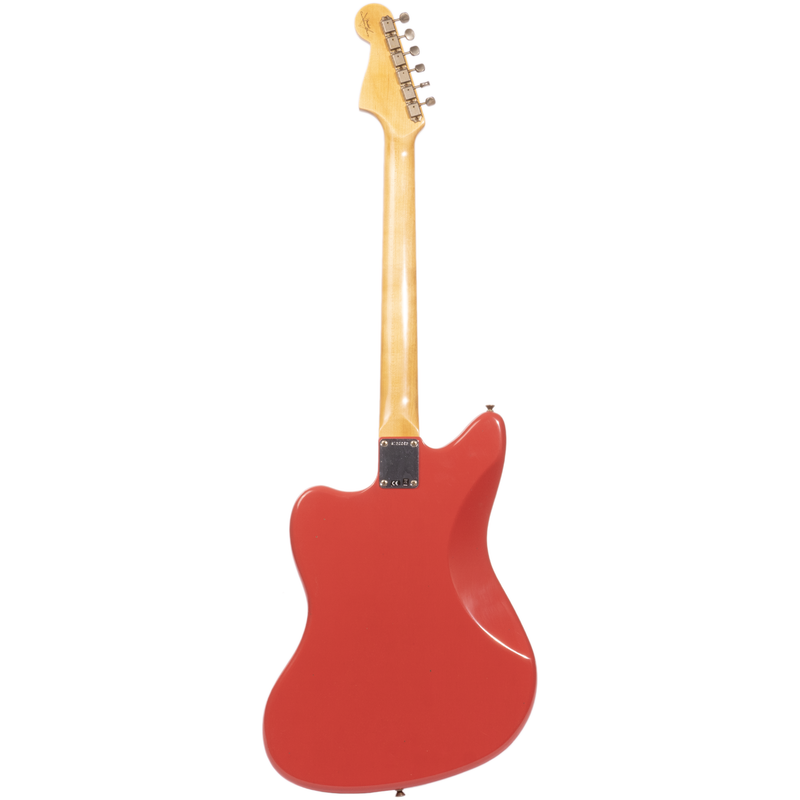 Fender Custom Shop '62 Jazzmaster Electric Guitar, Journeyman Relic, Fiesta Red