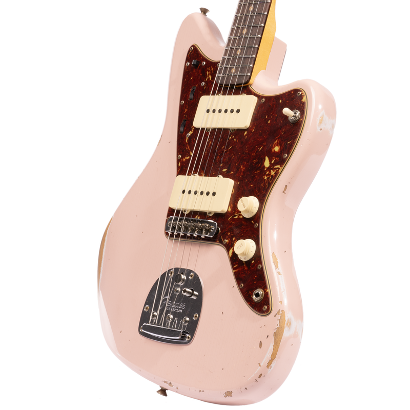 Fender Custom Shop '62 Jazzmaster Relic, Rosewood Fingerboard, Shell Pink w/Matching Headcap