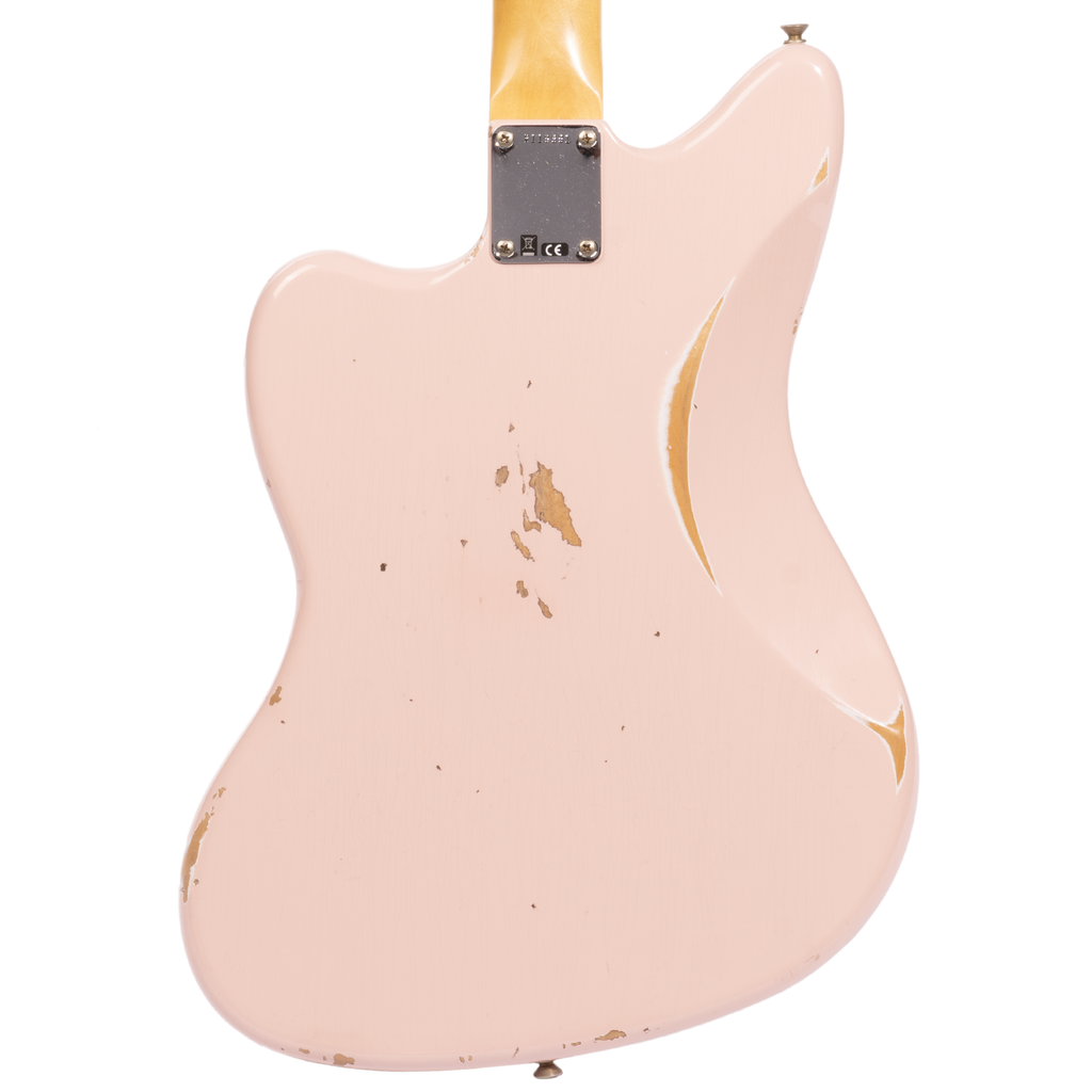 Fender Custom Shop 62 Jazzmaster Relic Rosewood Fingerboard Shell Pink w Matching Headcap