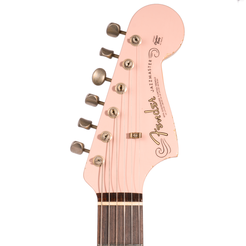 Fender Custom Shop '62 Jazzmaster Relic, Rosewood Fingerboard, Shell Pink w/Matching Headcap