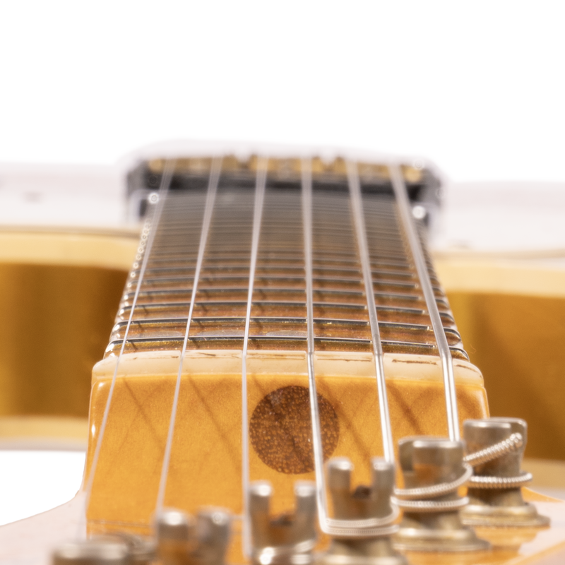 Fender Custom Shop '50s Telecaster, Faded Aged Gold Frost Finish, Journeyman Relic, Reverse Control Plate