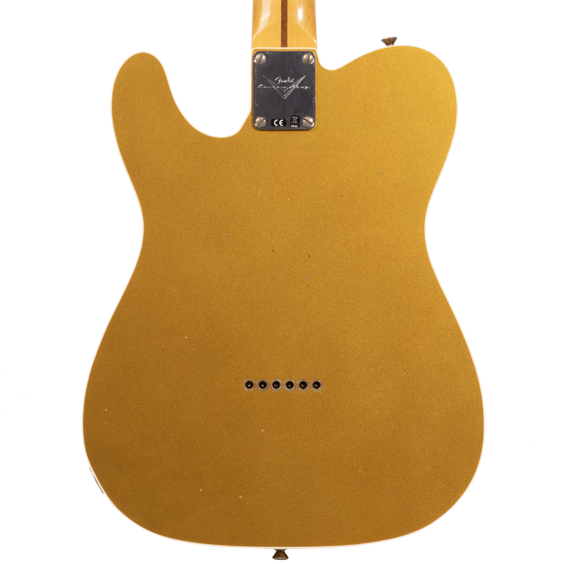 Fender Custom Shop '50s Telecaster, Faded Aged Gold Frost Finish, Journeyman Relic, Reverse Control Plate