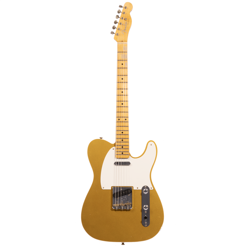 Fender Custom Shop '50s Telecaster, Faded Aged Gold Frost Finish, Journeyman Relic, Reverse Control Plate
