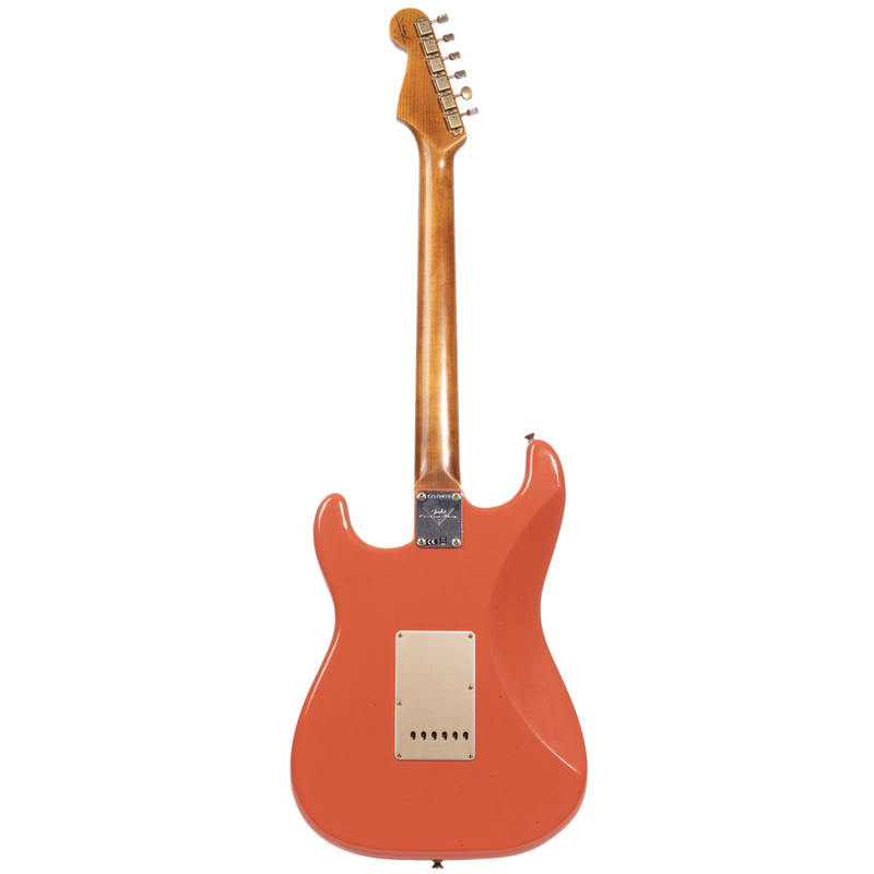 Fender Custom Shop '56 Roasted Stratocaster Special Journeyman Electric Guitar, Aged Tahitian Coral