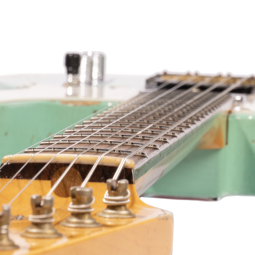 Fender Custom Shop '50s Double Esquire, Heavy Relic Super Faded Aged Sea Foam Green