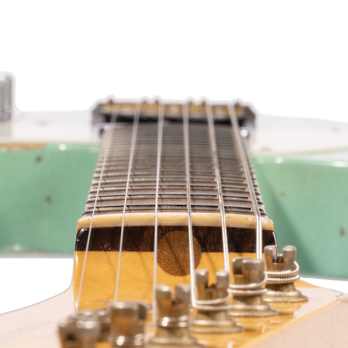 Fender Custom Shop '50s Double Esquire, Heavy Relic Super Faded Aged Sea Foam Green