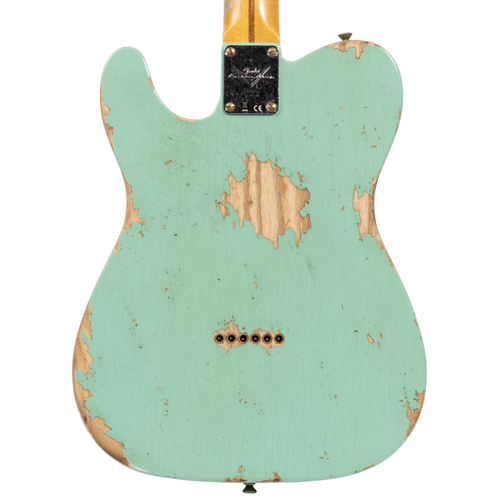 Fender Custom Shop '50s Double Esquire, Heavy Relic Super Faded Aged Sea Foam Green