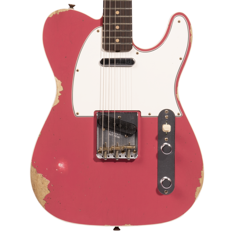 Fender Custom Shop '60 Telecaster Custom, Relic Super Faded Aged Dakota Red