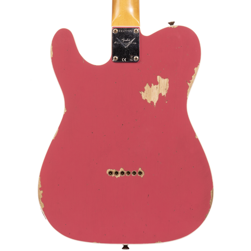 Fender Custom Shop '60 Telecaster Custom, Relic Super Faded Aged Dakota Red