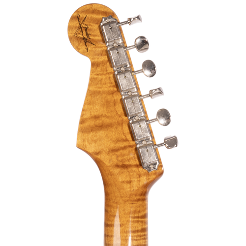 Fender Custom Shop Roasted '50s Stratocaster Deluxe Closet Classic Electric Guitar, Aged Vintage Blonde