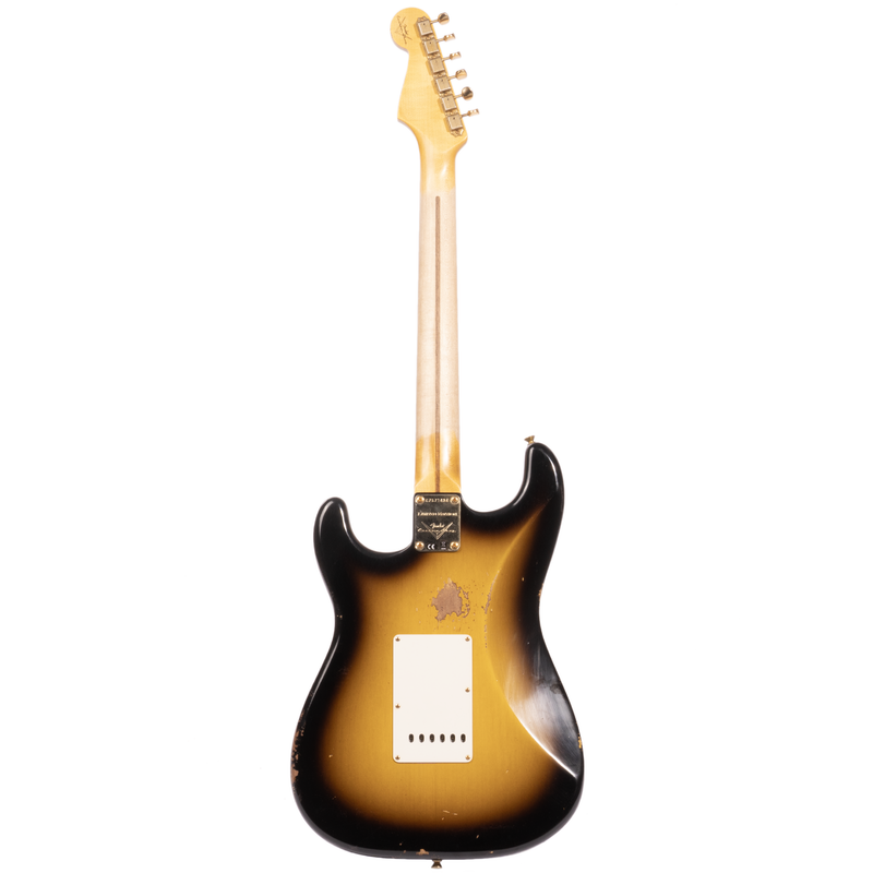 Fender Custom Shop '57 Stratocaster Relic, Gold Hardware, Faded Aged 2-Color Sunburst