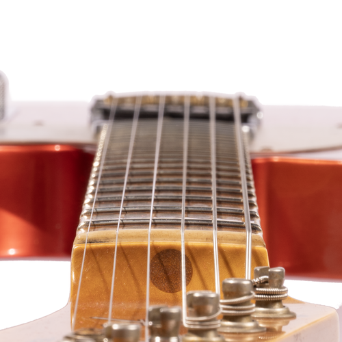 Fender Custom Shop '53 Telecaster Relic Electric Guitar, Maple Fingerboard, Aged Melon Candy