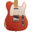 Fender Custom Shop '53 Telecaster Relic Electric Guitar, Maple Fingerboard, Aged Melon Candy