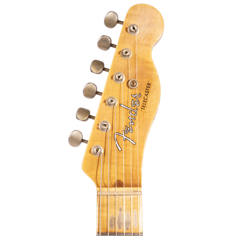 Fender Custom Shop '53 Telecaster Relic Electric Guitar, Maple Fingerboard, Aged Melon Candy