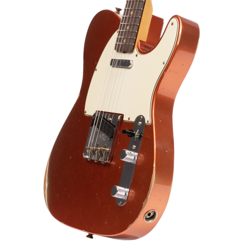 Fender Custom Shop '63 Telecaster Relic Electric Guitar, Aged Melon Candy