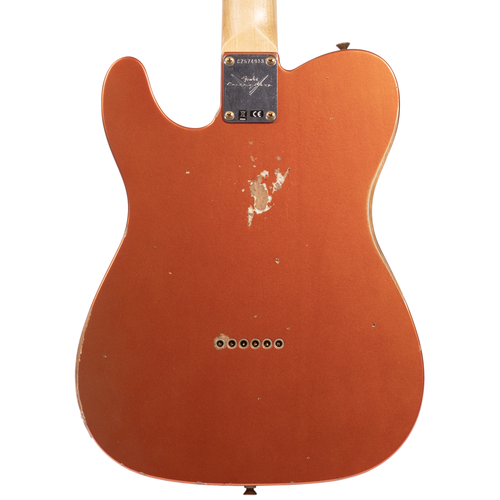 Fender Custom Shop '63 Telecaster Relic Electric Guitar, Aged Melon Candy