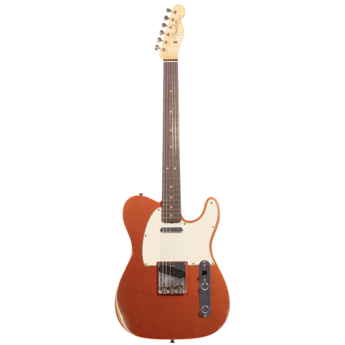 Fender Custom Shop '63 Telecaster Relic Electric Guitar, Aged Melon Candy