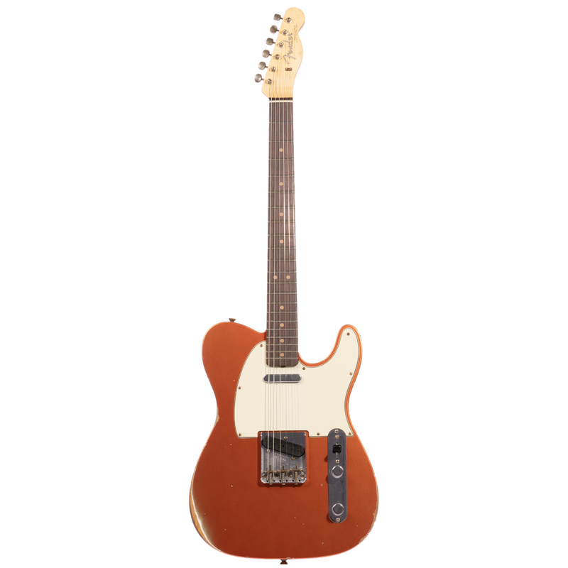 Fender Custom Shop '63 Telecaster Relic Electric Guitar, Aged Melon Candy