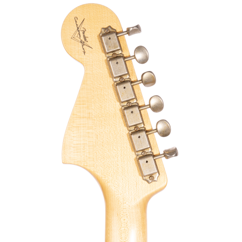 Fender Custom Shop Bass VI Journeyman Relic, Aged Dirty Shell Pink w/Painted Headcap