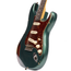 Fender Custom Shop '69 Stratocaster Relic Electric Guitar, British Racing Green Over 3-Color Sunburst
