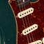 Fender Custom Shop '69 Stratocaster Relic Electric Guitar, British Racing Green Over 3-Color Sunburst