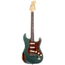 Fender Custom Shop '69 Stratocaster Relic Electric Guitar, British Racing Green Over 3-Color Sunburst