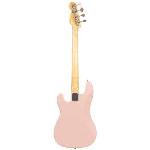 Fender Custom Shop '60 Precision Bass Journeyman Relic, Shell Pink w/ Painted Headcap