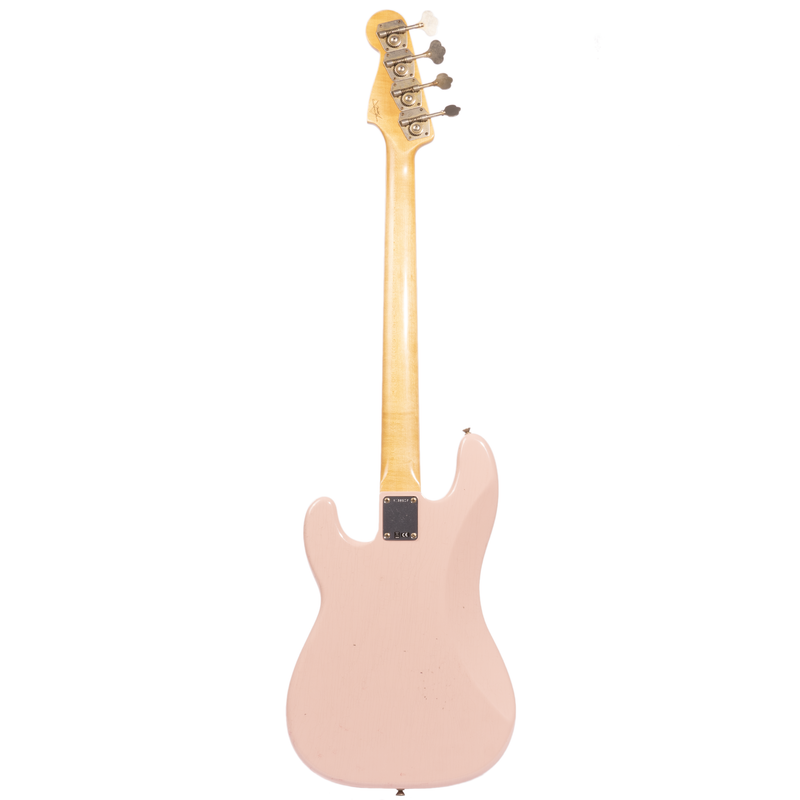 Fender Custom Shop '60 Precision Bass Journeyman Relic, Shell Pink w/ Painted Headcap