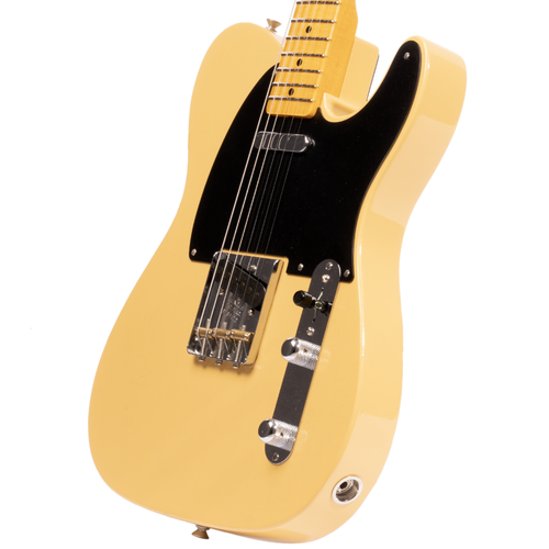 Fender Custom Shop '52 Telecaster Electric Guitar, Deluxe Closet Classic, Nocaster Blonde