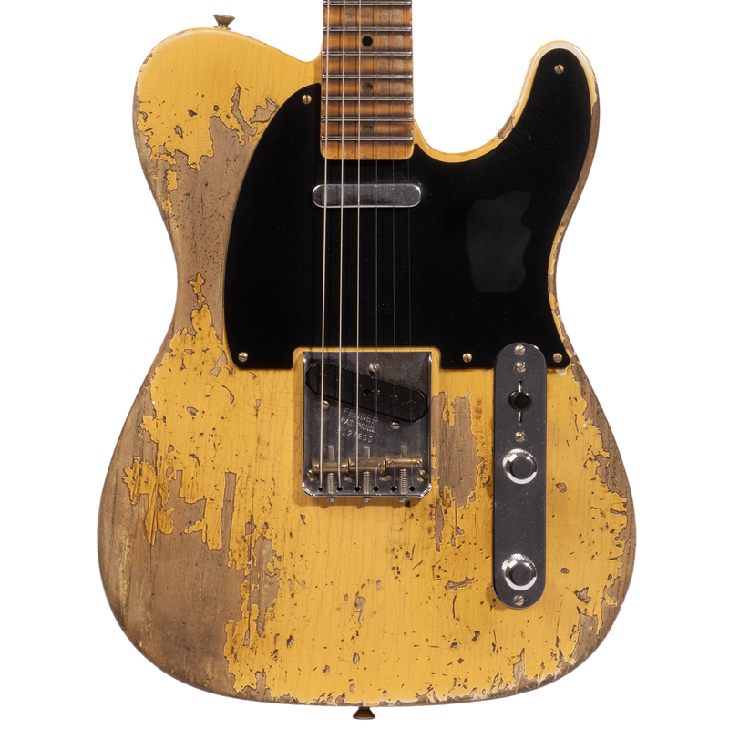 Fender Custom Shop '51 Telecaster, Super Heavy Relic, Aged Nocaster Bl