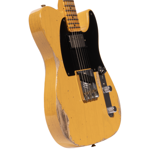 Fender Custom Shop 51 HS Telecaster Heavy Relic Aged Butterscotch B