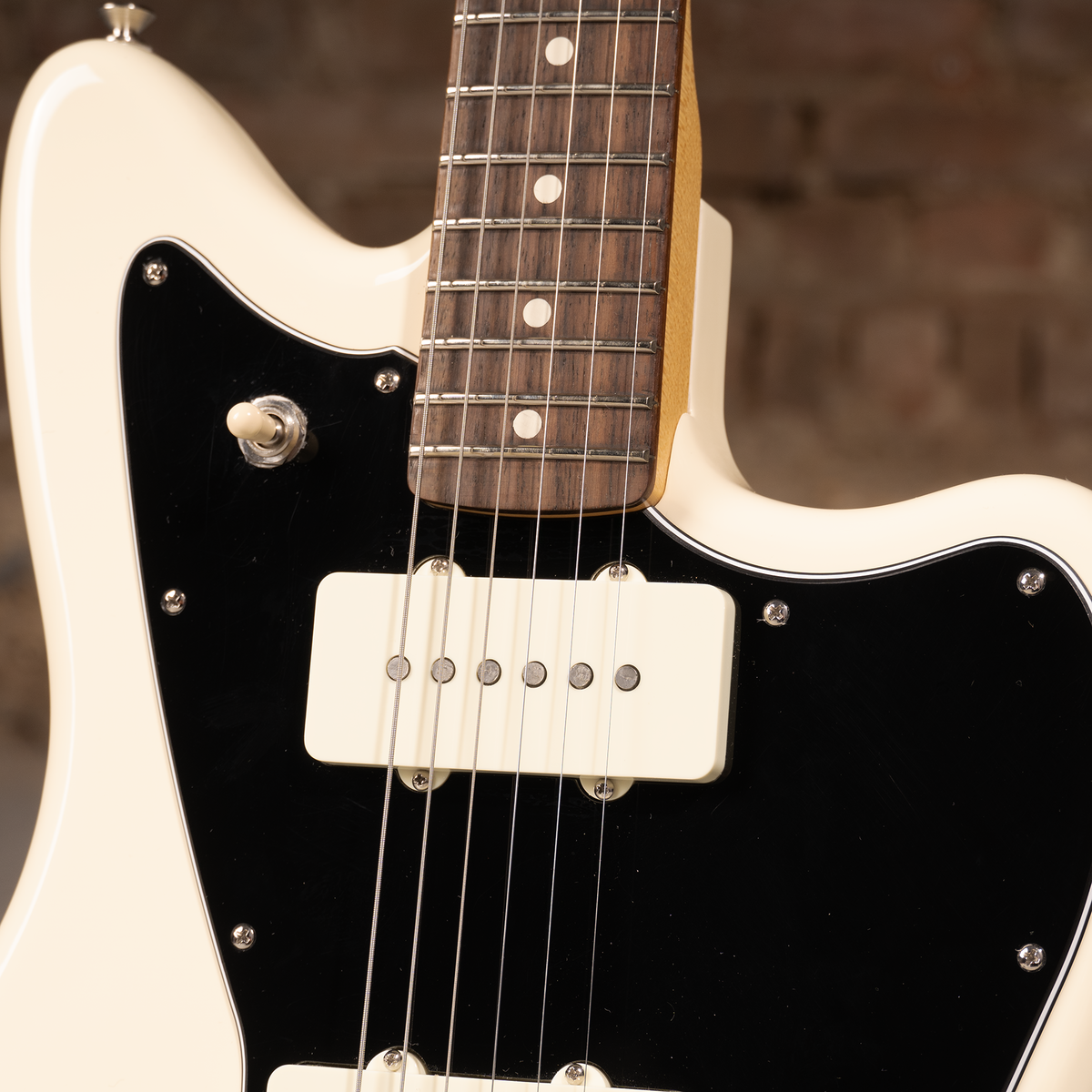 2016 Fender American Special Limited Edition Jazzmaster Electric Guitar, Olympic White w/ OHSC