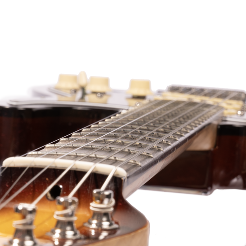 Fender Limited Edition Suona Stratocaster Thinline Electric Guitar, Ebony Fingerboard, Violin Burst