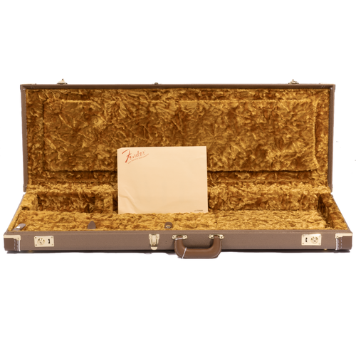 Fender Limited Edition Bruno Mars Stratocaster Electric Guitar, Mars Mocha