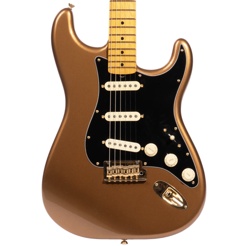 Fender Limited Edition Bruno Mars Stratocaster Electric Guitar, Mars Mocha