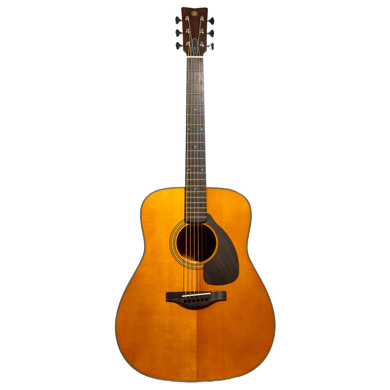 Yamaha Red Label FG5 Dreadnought Acoustic Guitar, Gloss Vintage Natural w/ HSC