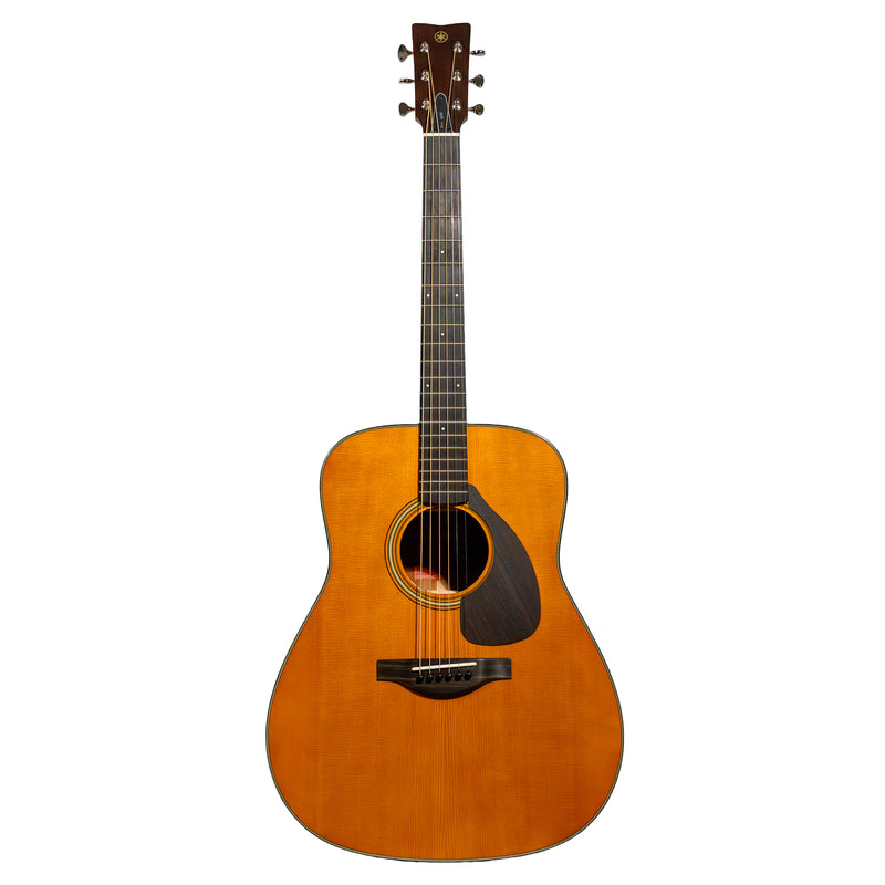 Yamaha Red Label FG5 Dreadnought Acoustic Guitar, Gloss Vintage Natural w/ HSC