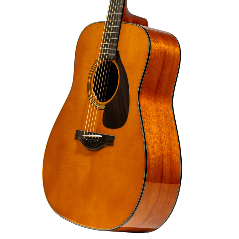 Yamaha Red Label FG5 Dreadnought Acoustic Guitar, Gloss Vintage Natural w/ HSC