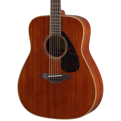 Yamaha FG850 Acoustic Guitar, Solid Mahogany Top, Natural