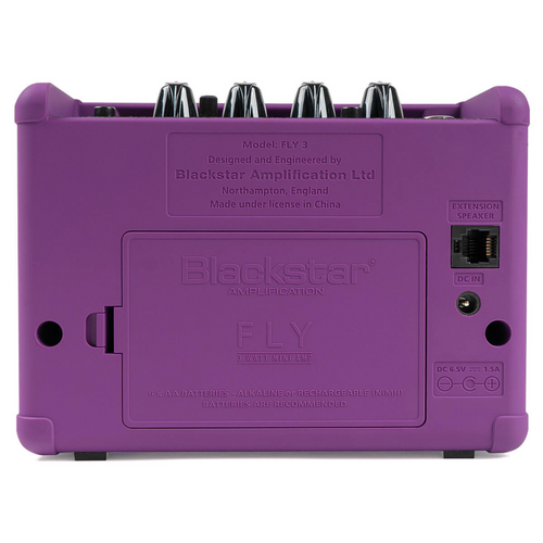 Blackstar Fly 3 3-Watt 1x3 Combo Amp, Purple
