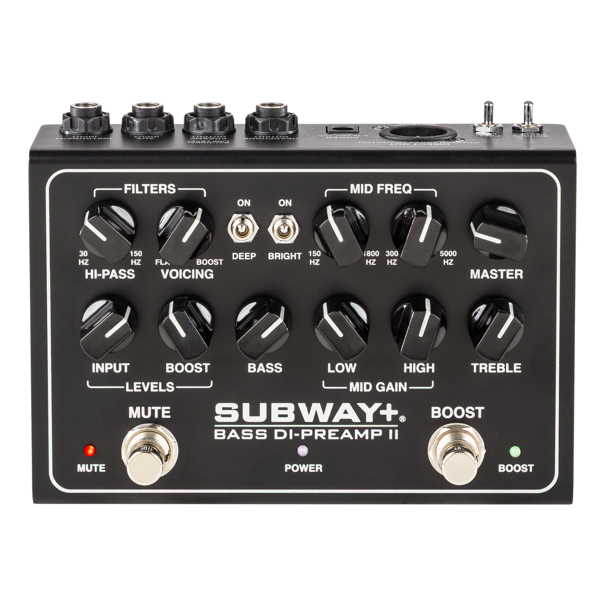 Mesa Boogie Subway+ Bass DI-Preamp II Effect Pedal