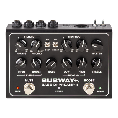 Mesa Boogie Subway+ Bass DI-Preamp II Effect Pedal